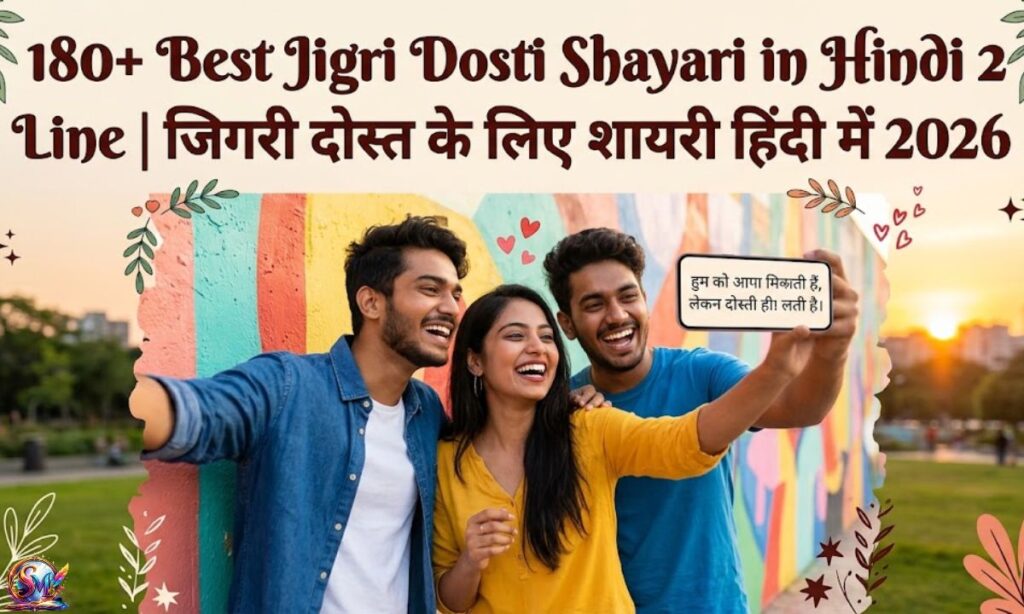 _Dosti Shayari Hindi 2 Line