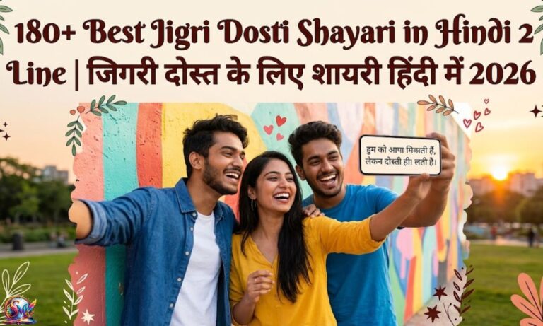 _Dosti Shayari Hindi 2 Line