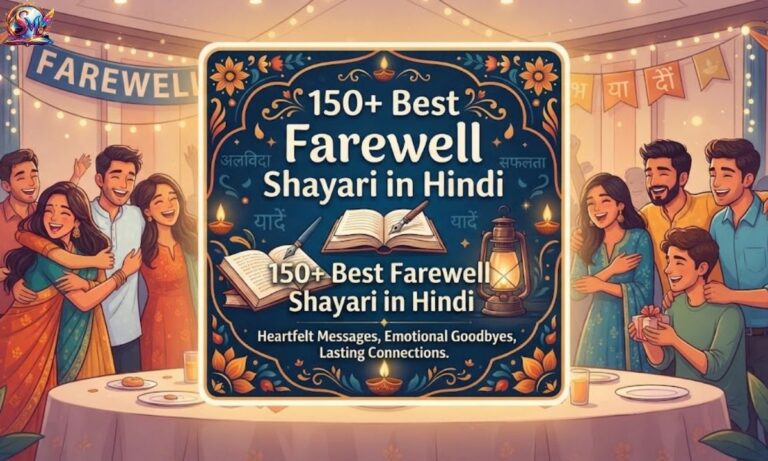 Farewell Shayari in Hindi