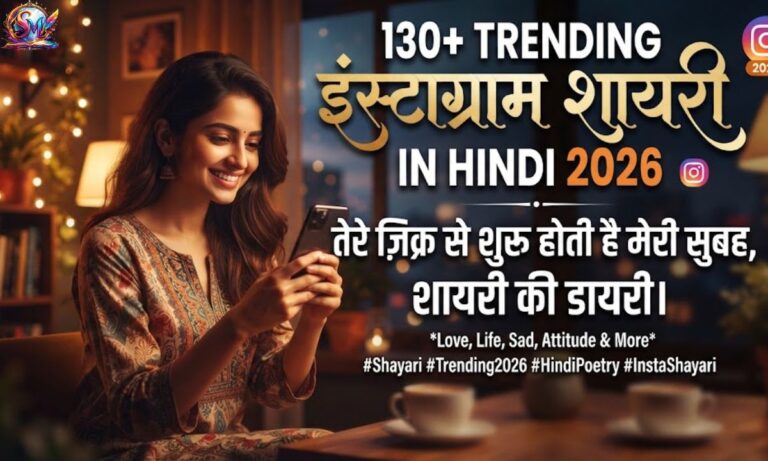 Instagram Shayari in Hindi