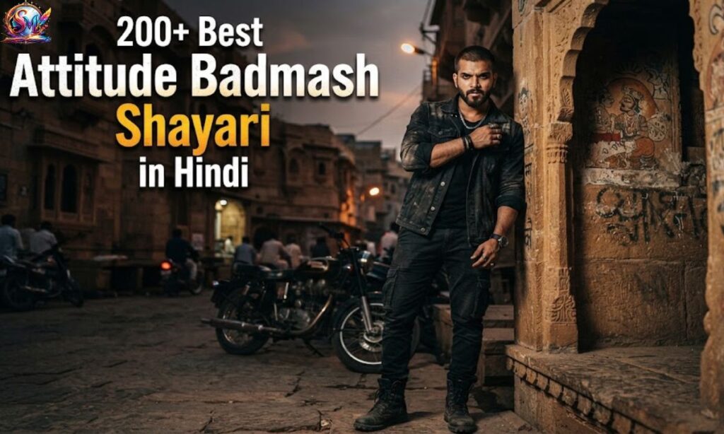 Attitude Badmash Shayari