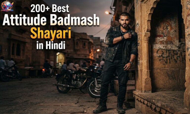 Attitude Badmash Shayari