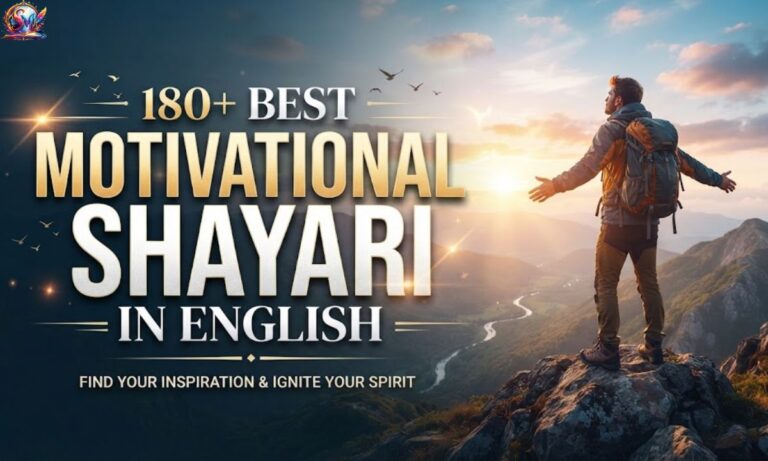 Motivational Shayari in English